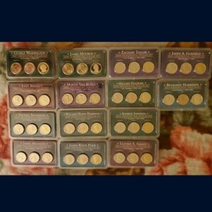 Presidential Dollar Coin Sets For Sale- $50 each